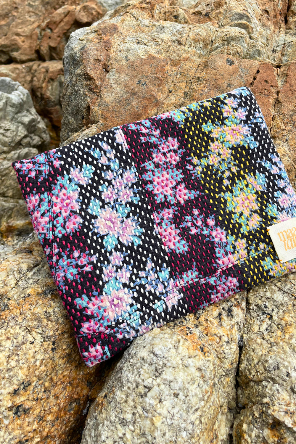 Flora iPad Case - lilac & yellow